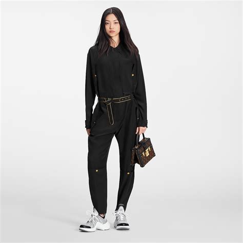 Louis Vuitton silk jumpsuit